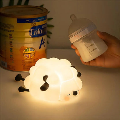 LED Night Lights Cute Sheep Panda Rabbit