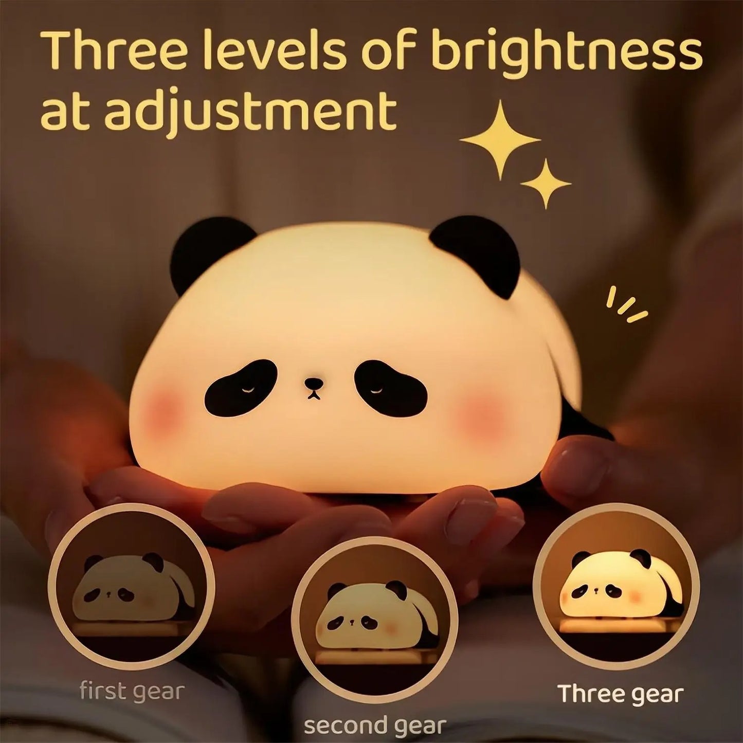 LED Night Lights Cute Sheep Panda Rabbit