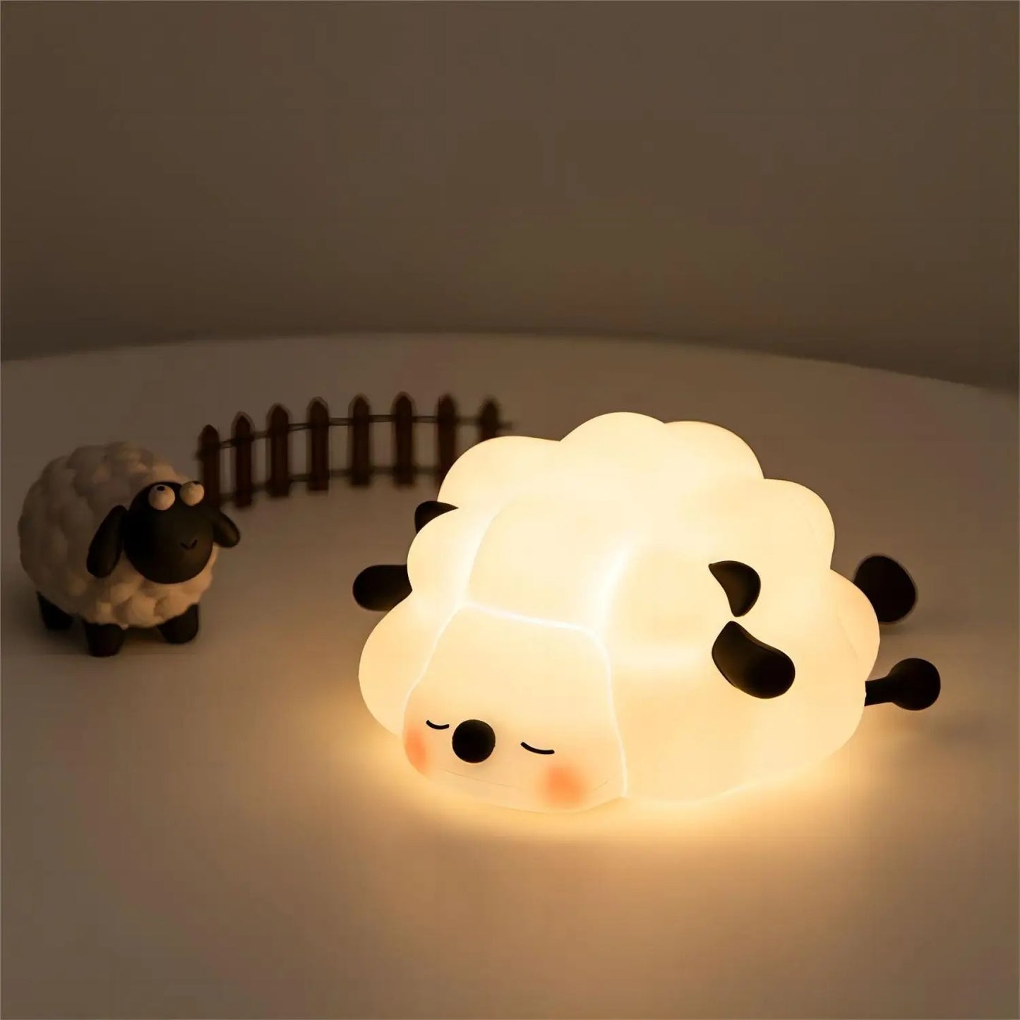 LED Night Lights Cute Sheep Panda Rabbit